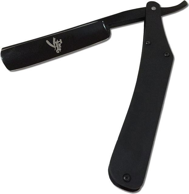 Tactical Straight Razor - Shaving (645x653), Png Download