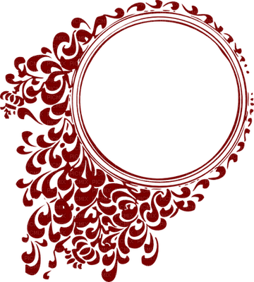 Round Frame - Circle Border Design Png (360x400), Png Download