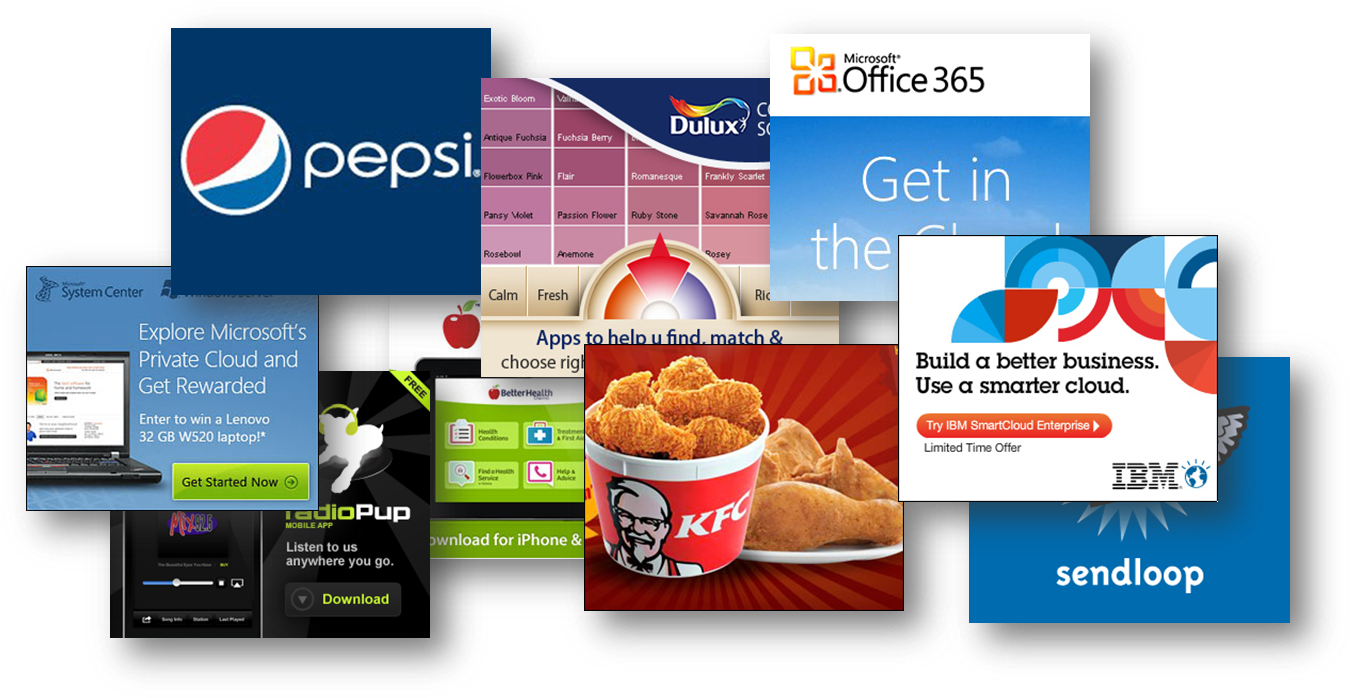 Banner Ads Bunting Media - Online Banner Advertising (1361x707), Png Download