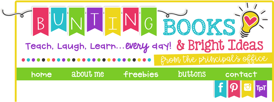*bunting, Books, And Bright Ideas* - Graphic Design (1100x433), Png Download
