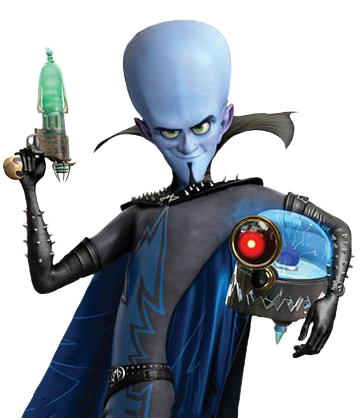 Megamind Gun - Megamind Poster (361x418), Png Download