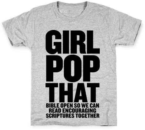 Girl Pop That Kids T-shirt - She Wants The D Pad (484x484), Png Download