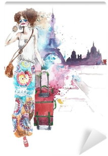 Girl Woman Young Lady Young Woman On Vacation With - Yonelle Travel Beauty Set Zestaw Podróżny (400x400), Png Download