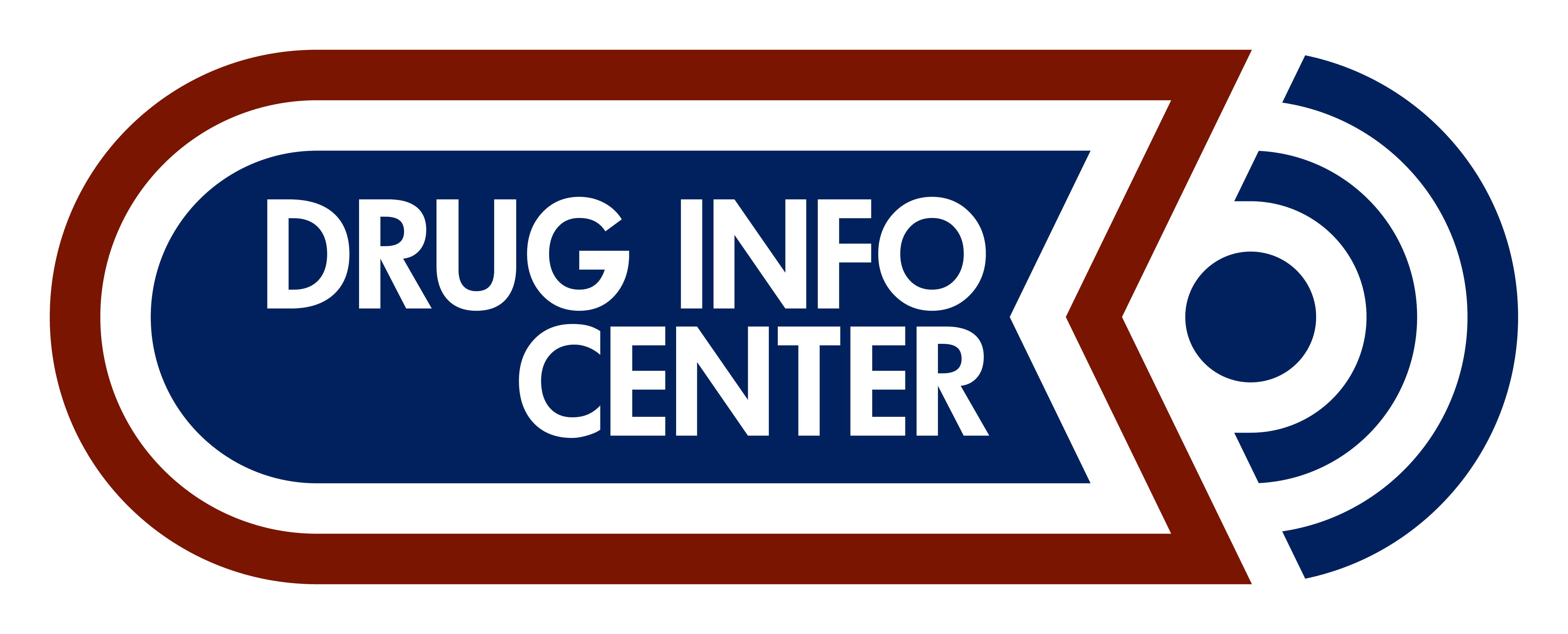 Diamond Drug Info Center Full Color White Outline - Drug Information Center (6162x2493), Png Download