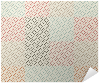 Outline Seamless Pattern With Geometric Figures - Mesh (400x400), Png Download