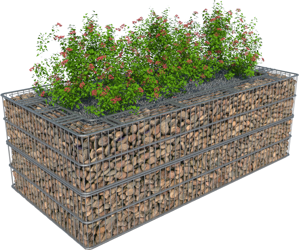 High Flowerbed 102 X 102 Cm - Garden (800x450), Png Download