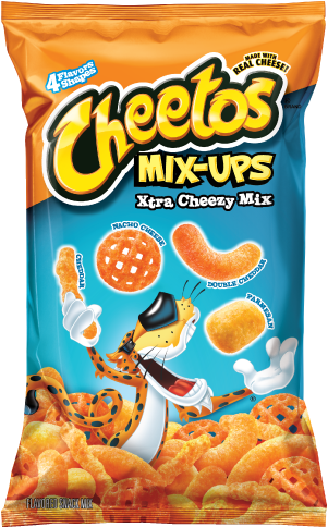 Cheetos - Cheetos Mix Ups (334x483), Png Download