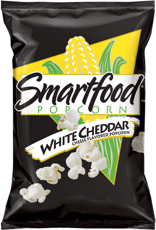 Smartfood White Cheddar - Smartfood White Cheddar Cheese Popcorn - 1 Oz Bag (361x504), Png Download
