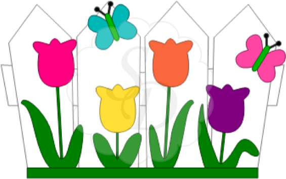 Download Flower Bed, Available For A Limited Time - Flower Garden May Clip Art (600x600), Png Download