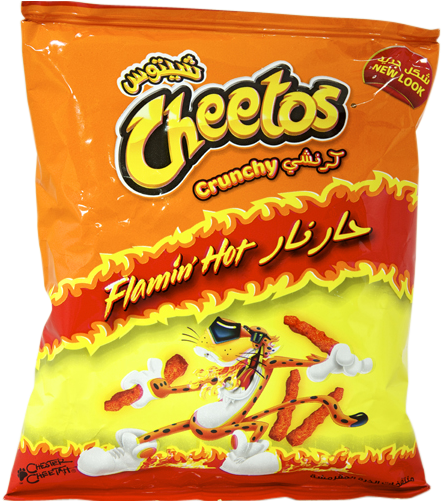 Cheetos Hot - Cheetos Flamin Hot 9 Ounce (500x500), Png Download.