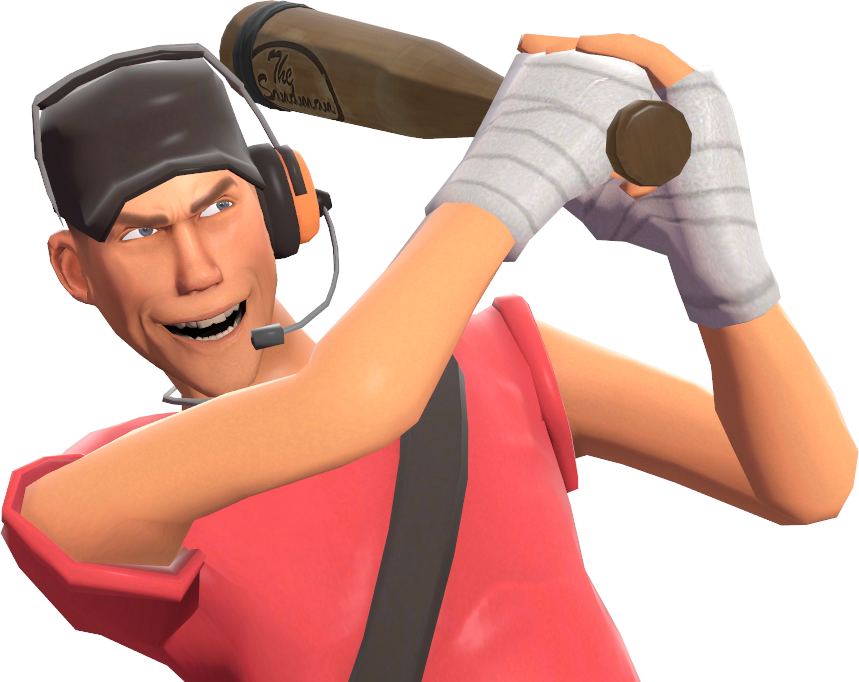 Scout - Tf2 Png Scout (859x682), Png Download