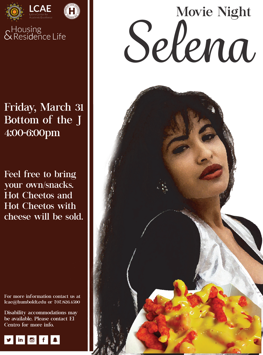 Movie Night - Selena - Set Of 4 1.25" Selena Buttons Como La Flor Bidi Bidi (1000x1348), Png Download