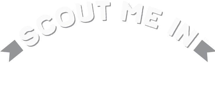 Scout Me In Logo (750x375), Png Download