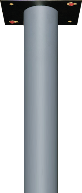 Metal Pillar Png - Steel Column Png (277x650), Png Download
