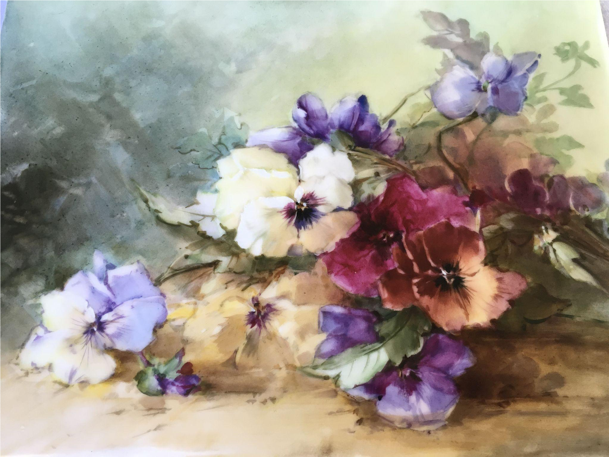 Beautifully Hand Painted In Gorgeous Colors Is This (2048x2048), Png Download