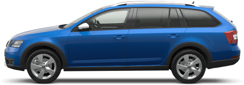 Discover The Octavia Estate Scout From Beadles Skoda - 2013 Sonata Black Gl (850x480), Png Download