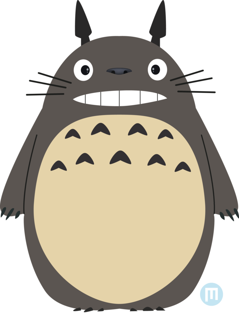 My Neighbor Totoro By Mangokingoroo On Deviantart - My Neighbor Totoro Png (782x1022), Png Download