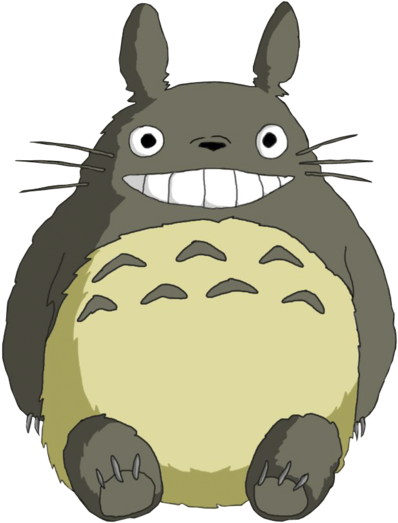 Transparent Totoro - Totoro Transparent (500x667), Png Download