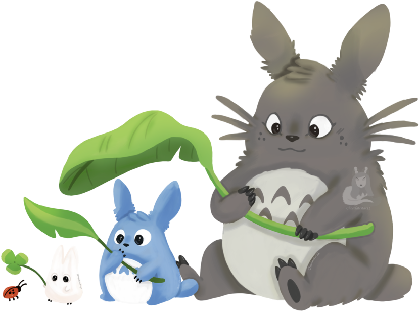 Tsaoshin Totoro - Totoro Art (1024x683), Png Download