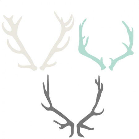Antlers Clipart No Background (450x450), Png Download