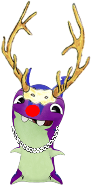 Webster Christmas - Slugterra (460x718), Png Download