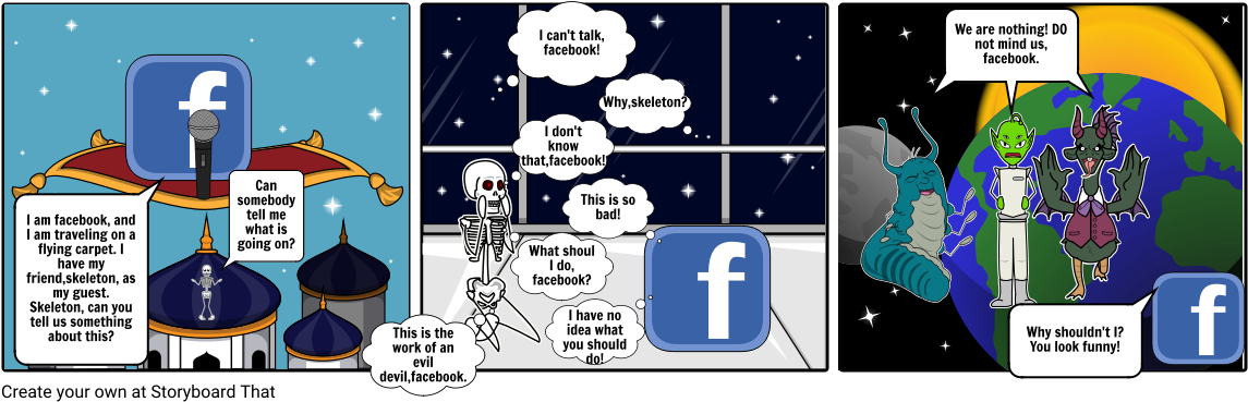 Futuristic Facebook - Illustration (1164x385), Png Download
