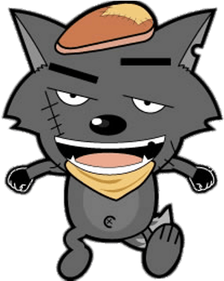 Grey Wolf - 喜洋洋 與 灰 太郎 (400x400), Png Download