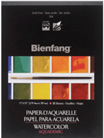 Speedball Paper Watercolor 11x15 140lb 15shts - Bienfang Watercolor Paper (850x850), Png Download