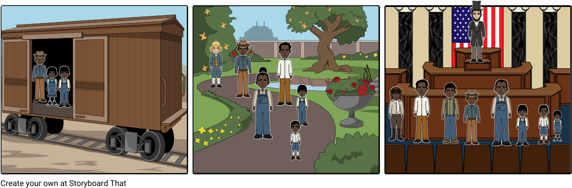 Underground Railroad - Illustration (1164x385), Png Download