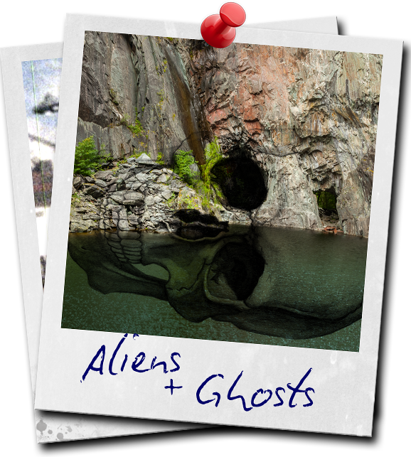 Aliens & Ghosts Polaroid - Lagoa Guest House (578x643), Png Download