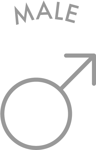 Male - Circle (700x700), Png Download