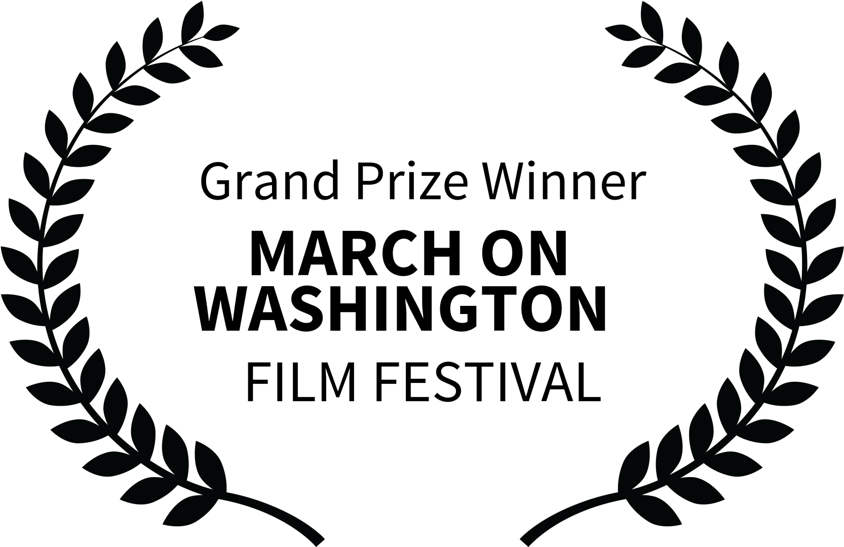 Grand Prize Winner March On Washington Film Festival - Maryland Film Festival Logo (1735x1152), Png Download