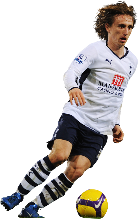 One Of The Few Players I'd Love To See In The Red Devils' - Luka Modric Tottenham Png (1024x768), Png Download
