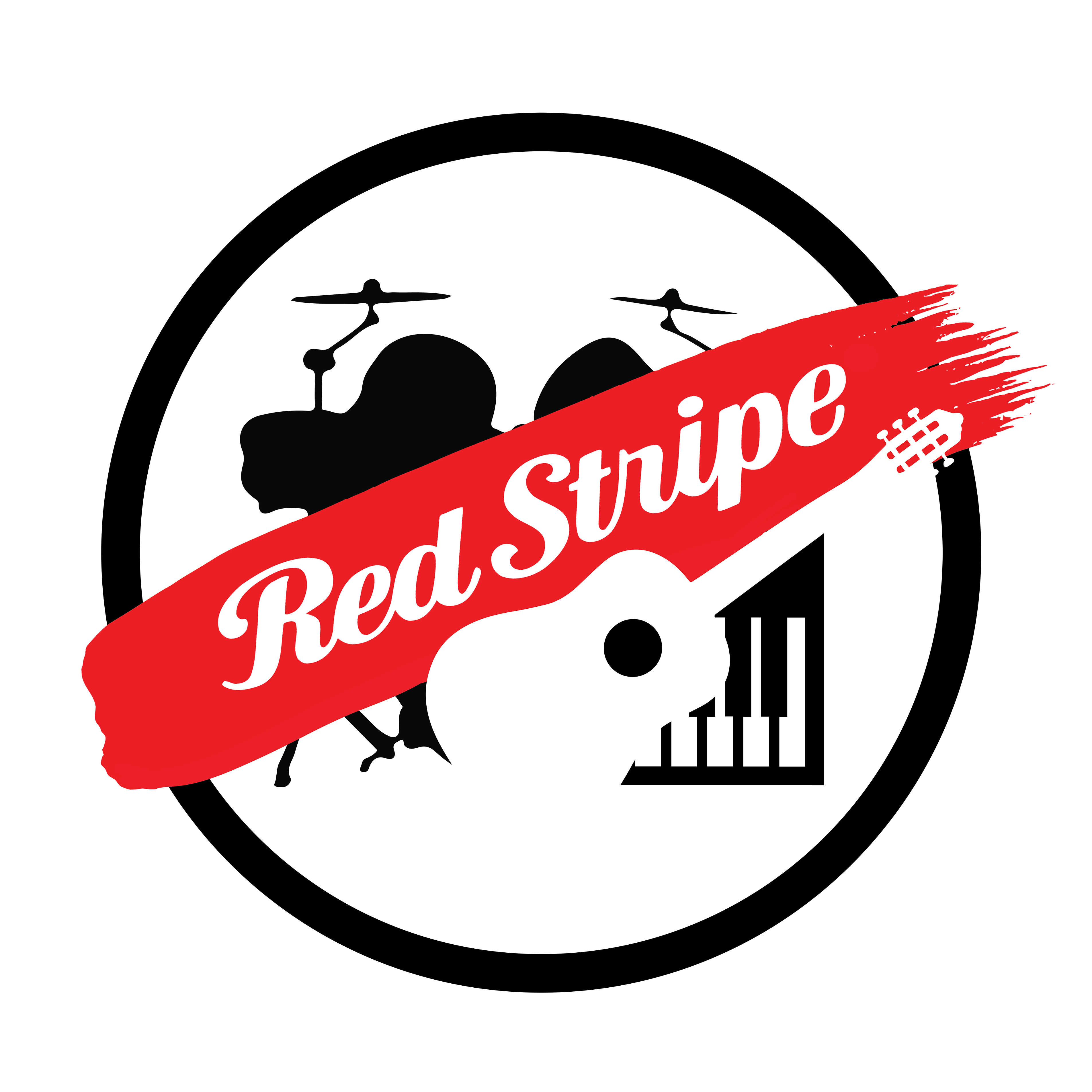 "redstripe" Band Logo Design (3840x3840), Png Download