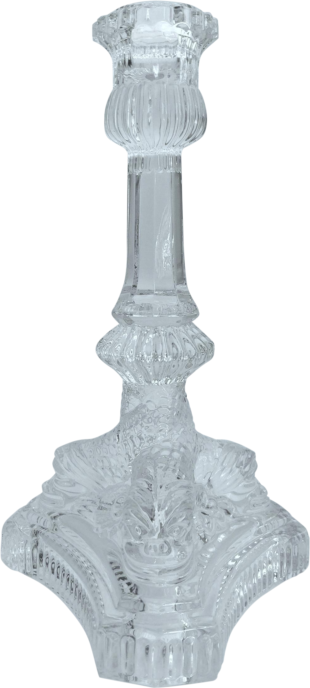 Tiffany Crystal Candlesticks Mikasa Shannon - Decanter (1101x2447), Png Download