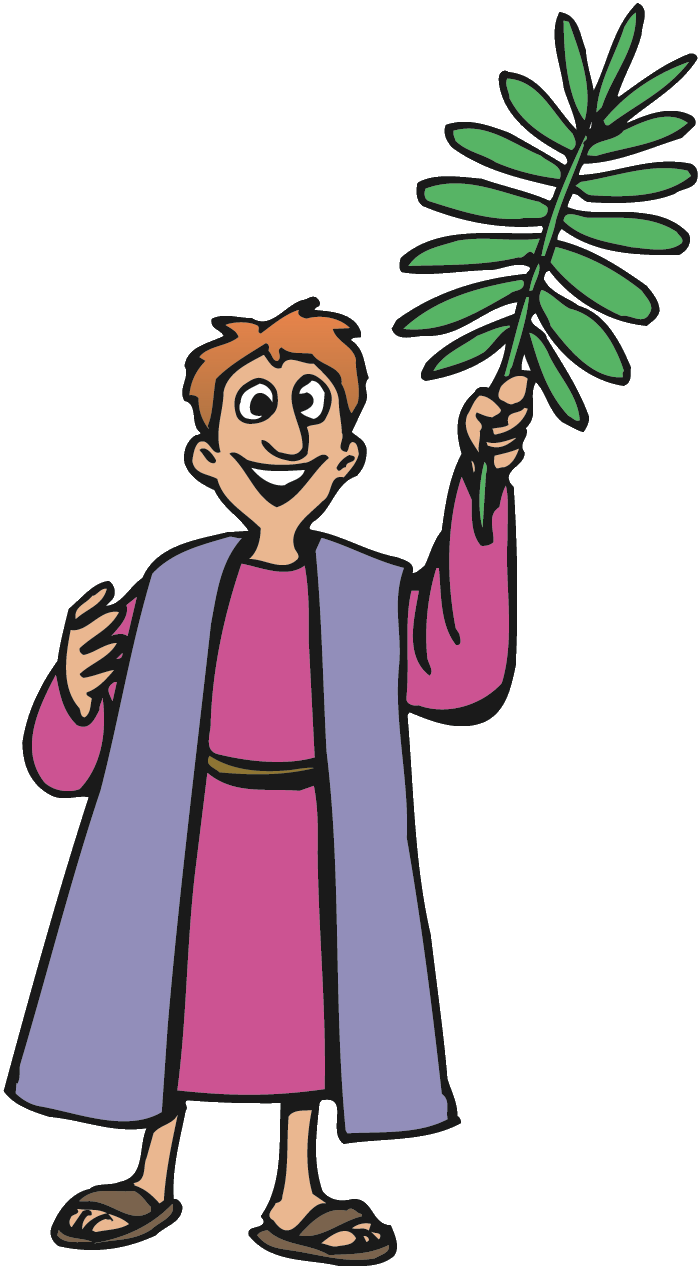 Liturgy Diary Of A Parish Priest Page - Clip Art Palm Sunday Animation (700x1267), Png Download