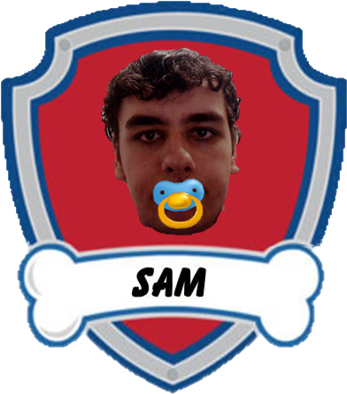 A Picture Of Him During His Time With Paw Patrol - Paw Patrol Png Logo (629x503), Png Download