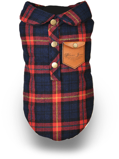 Lumberjack Plaid Dog Coat - Tartan (800x800), Png Download