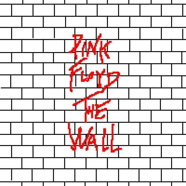 All In All, We're Just Another Brick In The Wall - Cartoon Brick Wall (600x600), Png Download