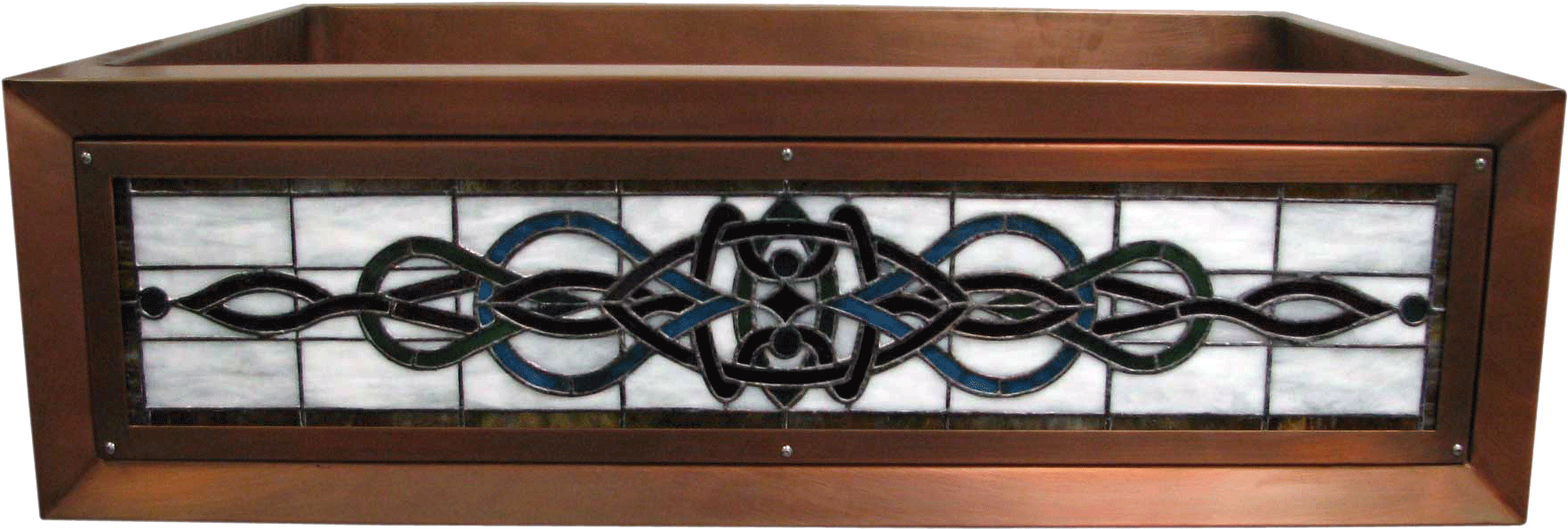 Tiffany Style Illuminated Stained Glass - Drawer (1911x955), Png Download