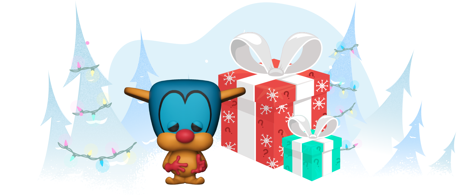 Funko's 12 Days Of Christmas Day - Funko (1606x673), Png Download