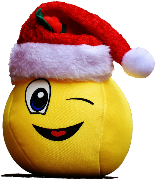 Christmas Images Smiley (605x640), Png Download