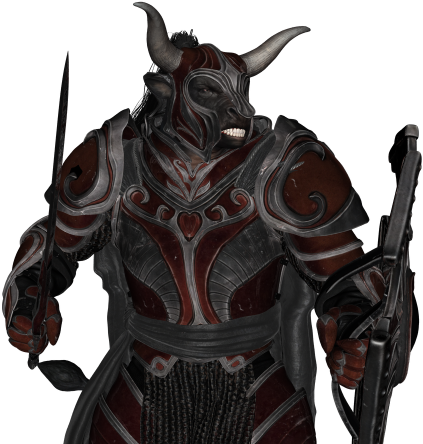Minotaurknight Chaoticevil Close - Minotaur Knight (900x900), Png Download