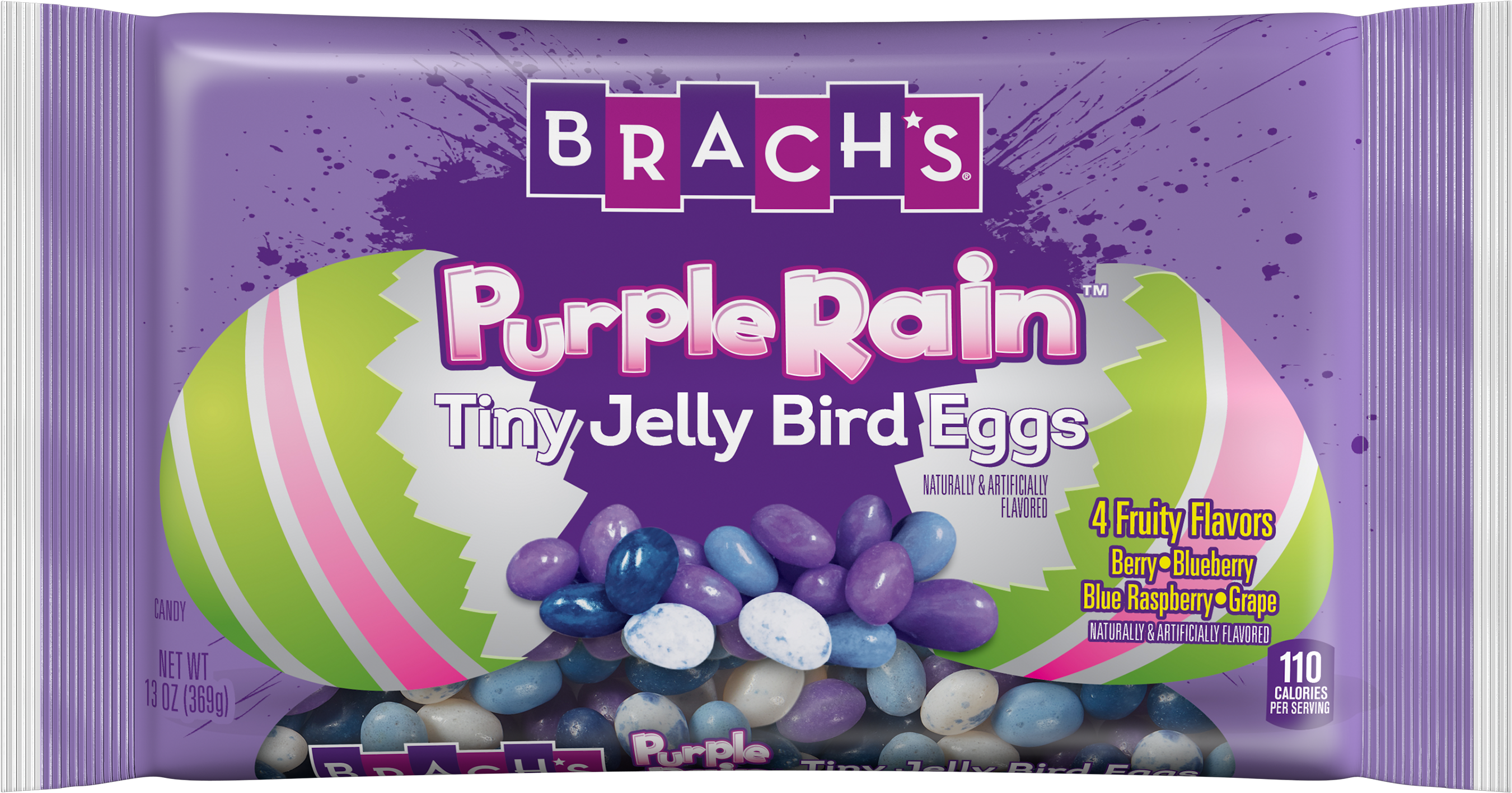 Brach's' Purple Rain Tiny Jelly Beans Are Here For - Sultana (3000x2400), Png Download