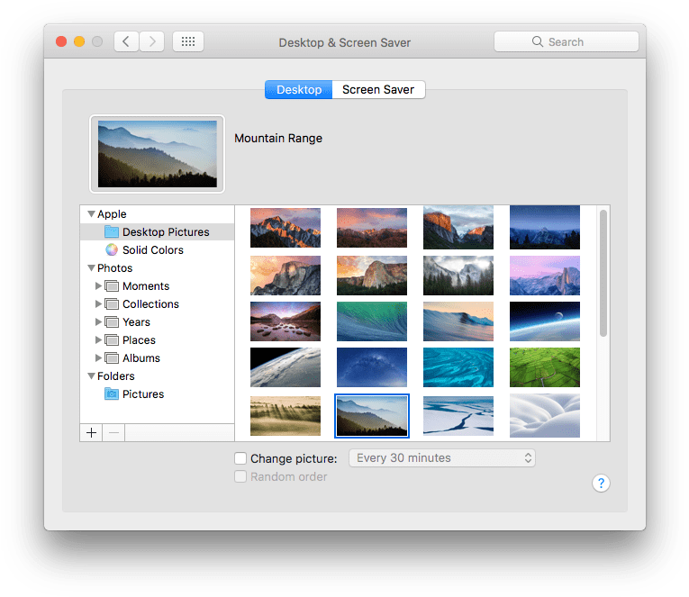 How To Change Desktop Picture On Mac - Mac Os High High Sierra (780x674), Png Download