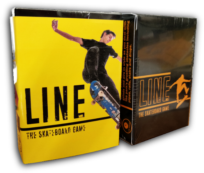 How To Play Line Skateboard Card Game - Freeride (712x607), Png Download