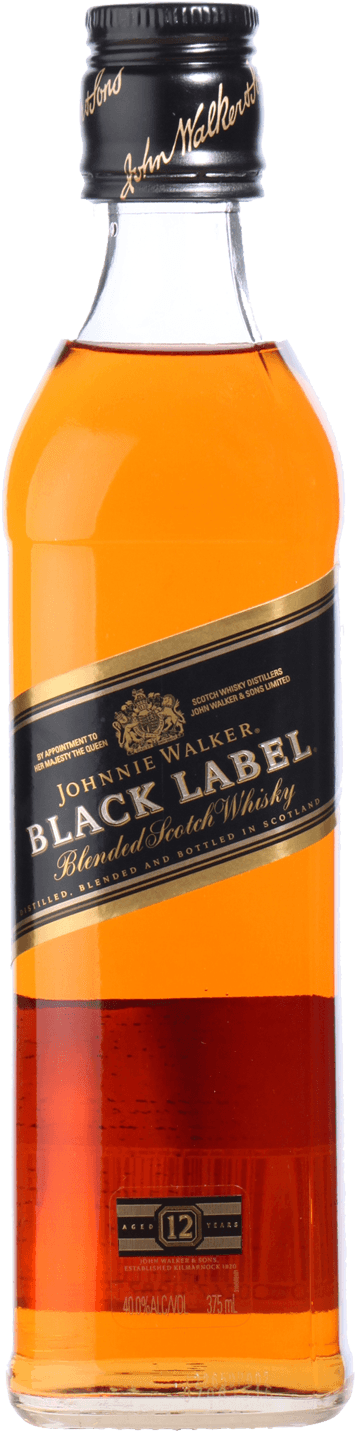 Uncorkit - Johnnie Walker Black Label 375ml (1600x2000), Png Download
