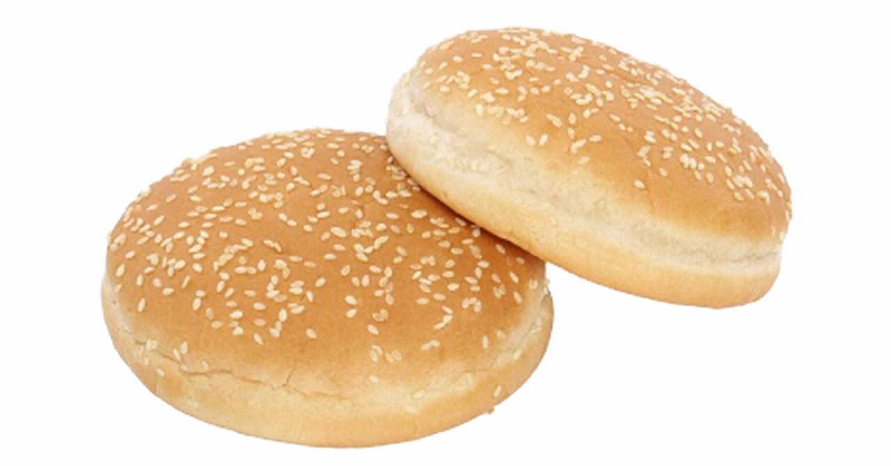 Bun Png Transparent Image - Fast Food (1280x670), Png Download