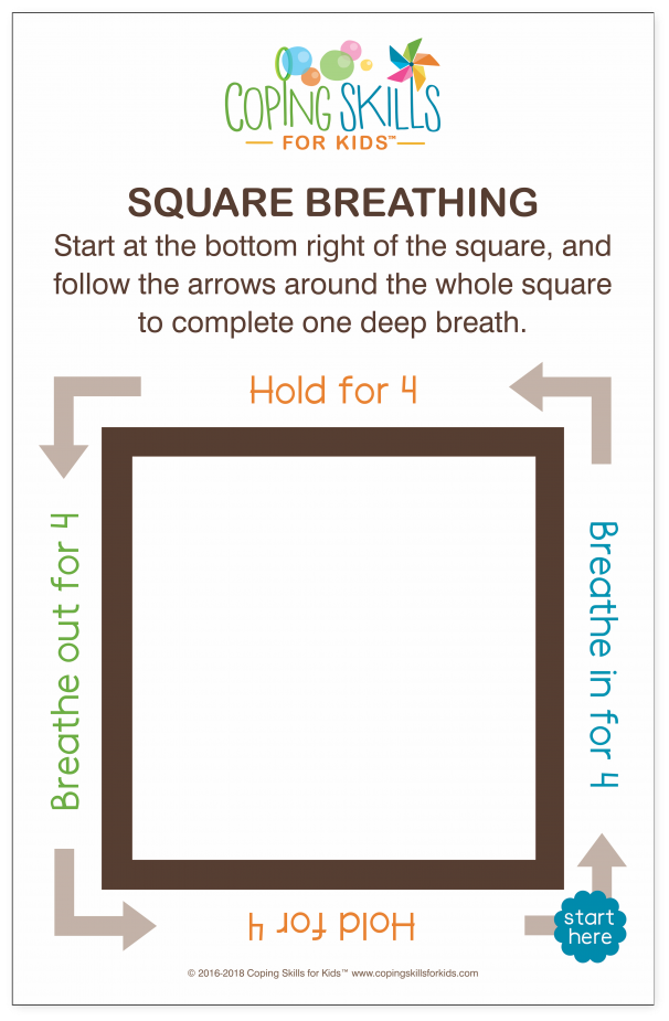 Square Breathing For Kids (1024x1024), Png Download