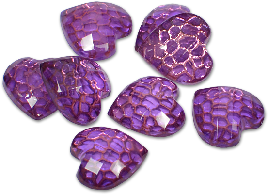 Cuore Viola Png - Gemstone (600x600), Png Download